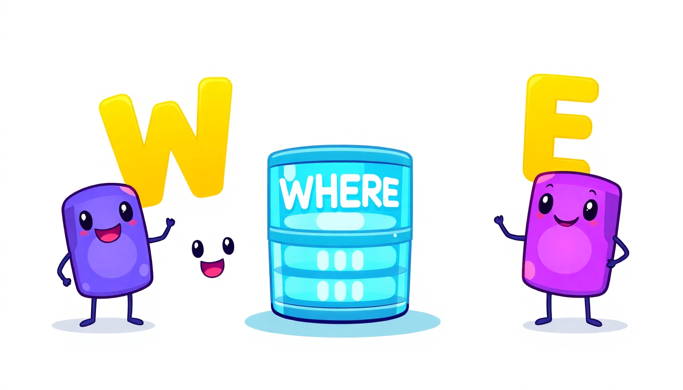 WHERE โ Filtering Rows